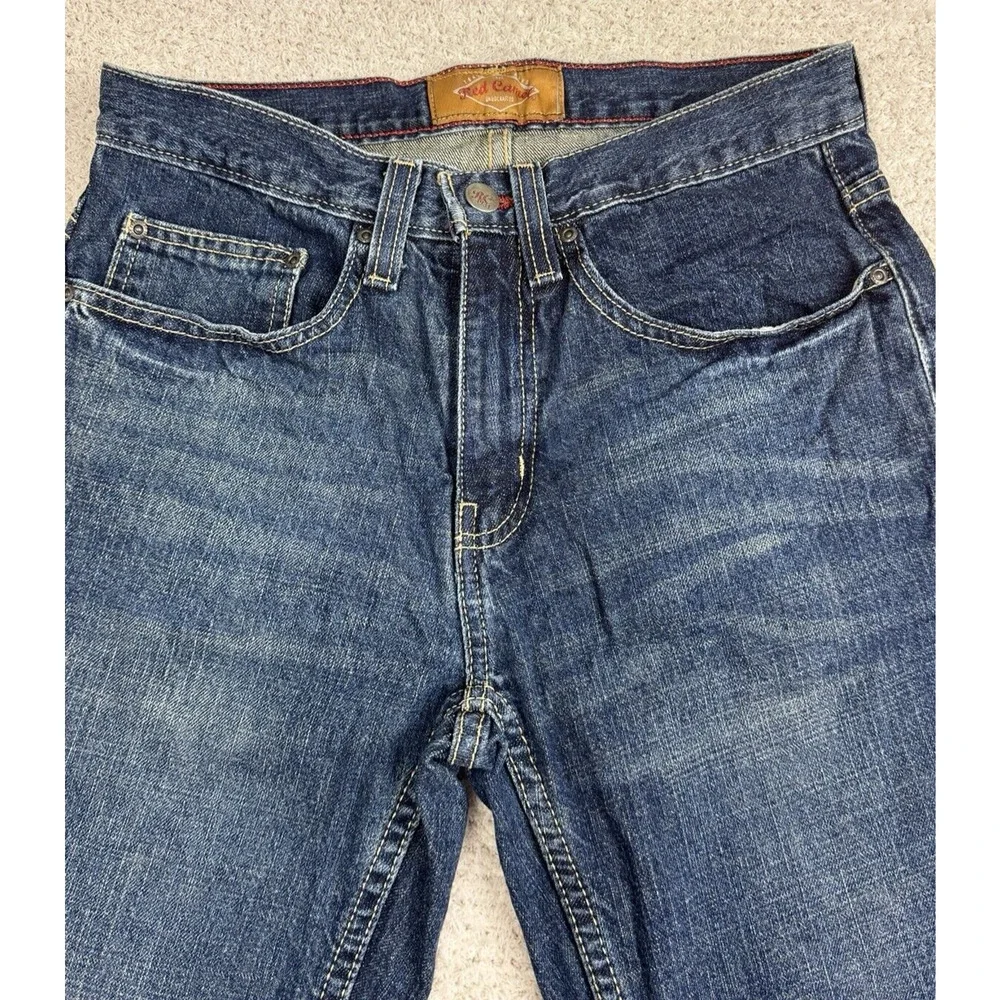 Red Camel Mens Stryker‎ Slim Straight Jeans 29x30 Blue Comfort